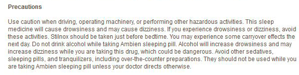 benadryl and ambien